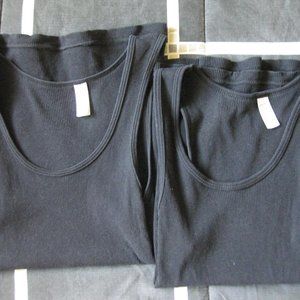 New American Apparel Ribbed Tank Tops
